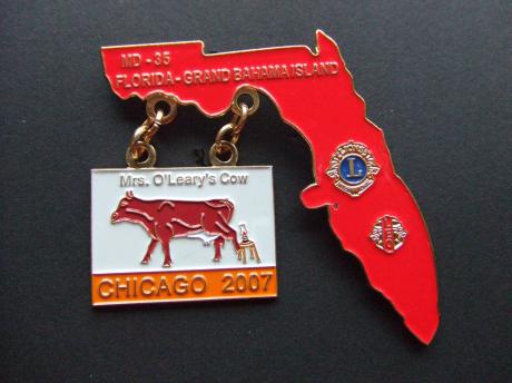Lions Club International Chicago met hanger